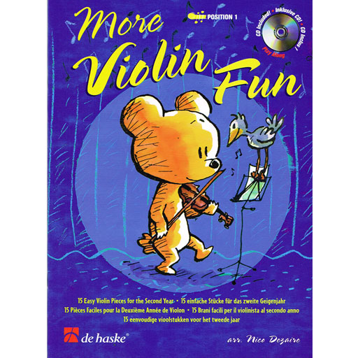 More Violin Fun - Violin/CD arranged by Dezaire DeHaske 991773