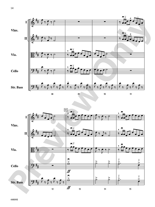 Overtures! - String Orchestra Conductor Score & Parts (Digital Download)