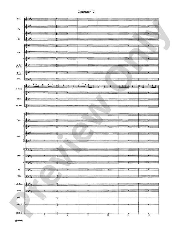 I'm Seventeen Come Sunday (Grade 4) - Concert Band Conductor Score & Parts (Digital Download)