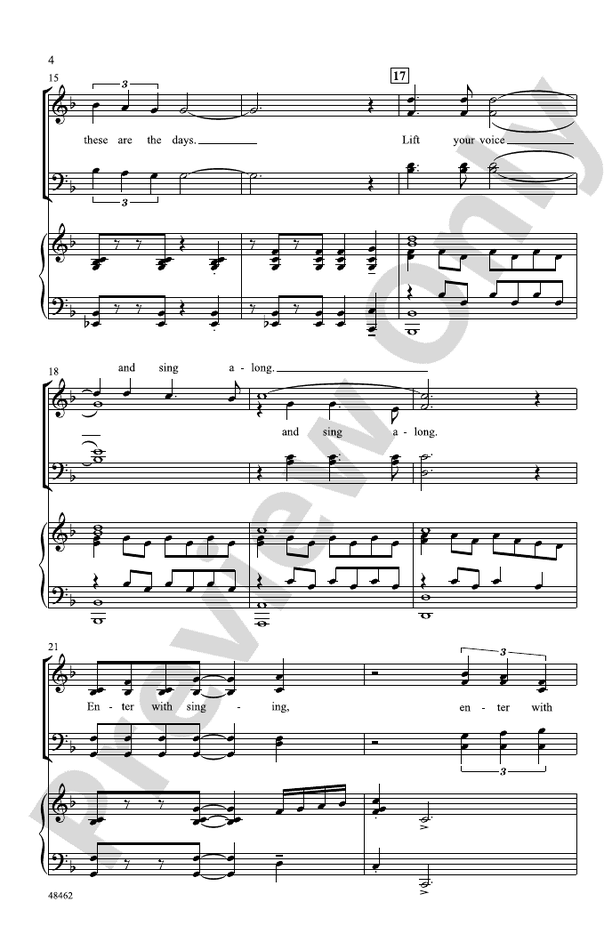 Enter with Song! – SATB Choral Octavo (Digital Download)