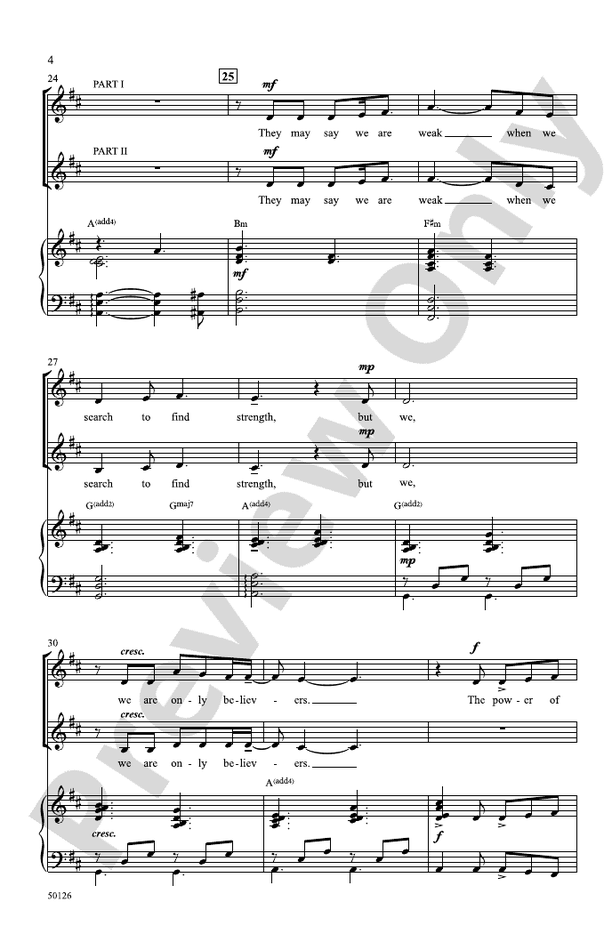 Today's Hope - 2 Part Treble Choral Octavo (Digital Download)