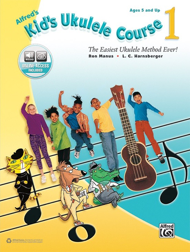 Alfreds Kids Ukulele Course Vol 1 Bk/OA