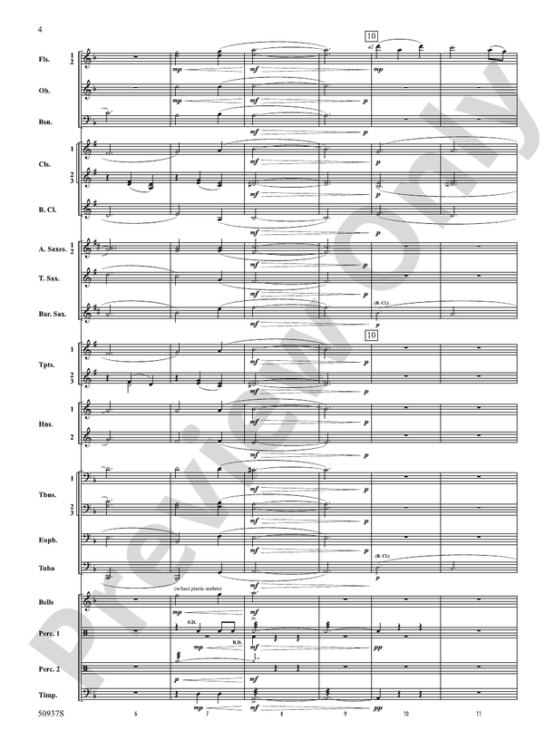 Waiting on Shore – Concert Band Conductor Score & Parts (Digital Download)