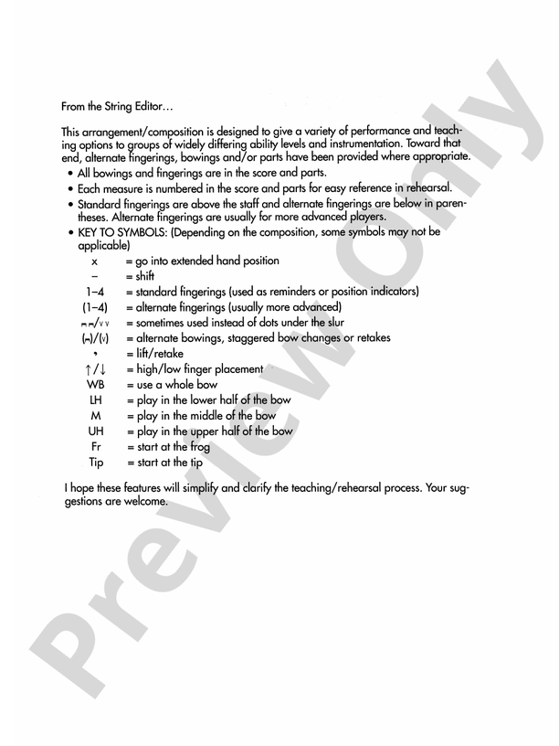 Shepherd's Hymn – String Orchestra Conductor Score & Parts (Digital Download)