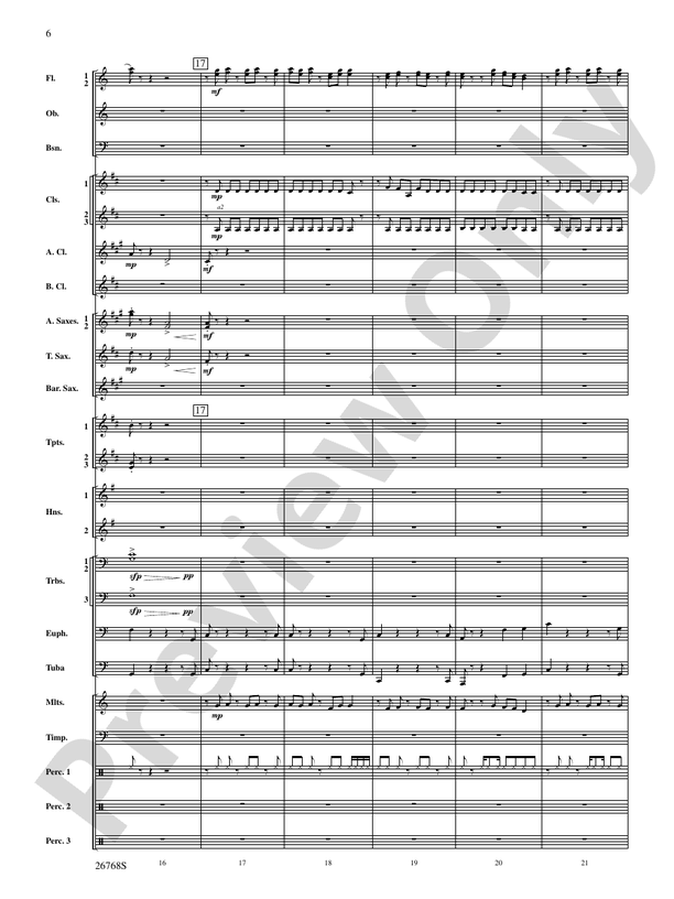 The Story of Mumble Happy Feet - Concert Band Conductor Score & Parts (Digital Download)
