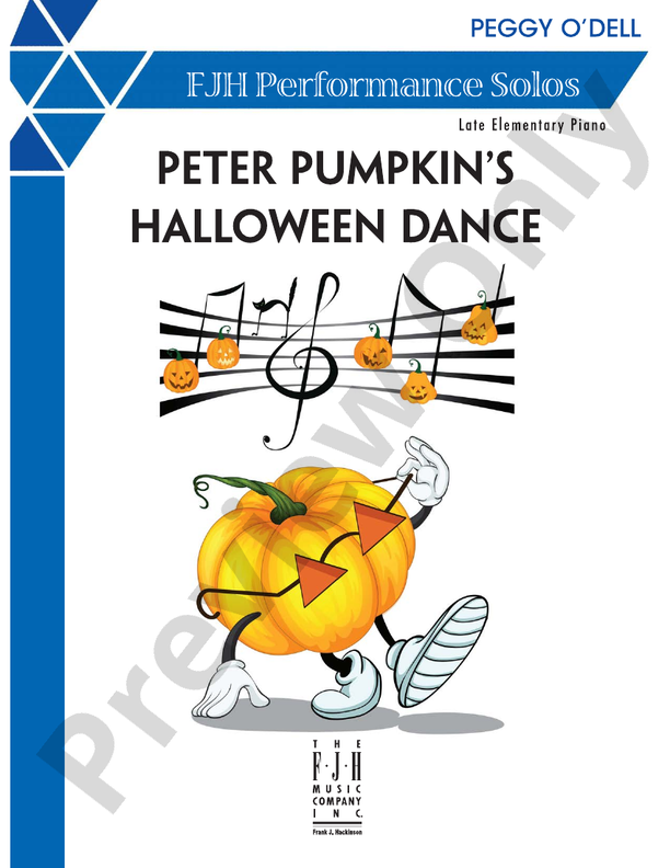 Peter Pumpkin's Halloween Dance - Piano (Digital Download)