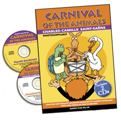 Carnival of the Animals - Camille Saint-Saens - Recorder Lauren Fairbairn Bushfire Press Recorder Ensemble /CD