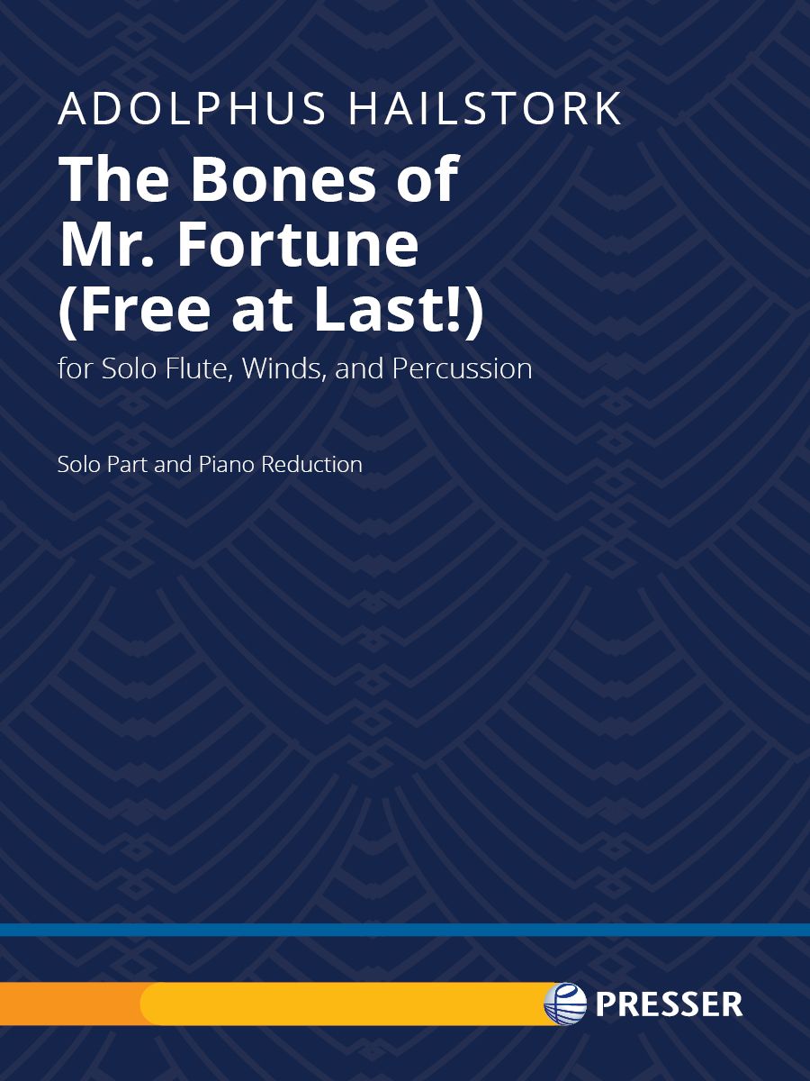 The Bones of Mr Fortune Flute/Piano - Hailstork 114-42424