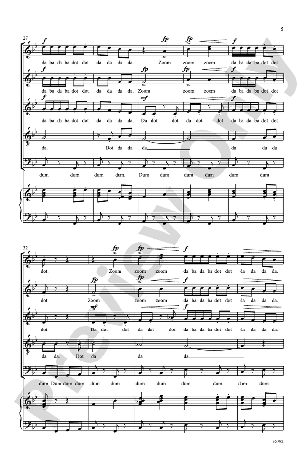 Bugler's Holiday – SSATB Choral Octavo (Digital Download)