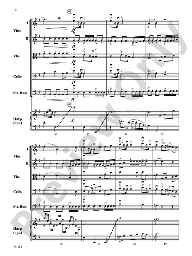 North of the Mountain - String Orchestra Conductor Score & Parts (Digital Download)