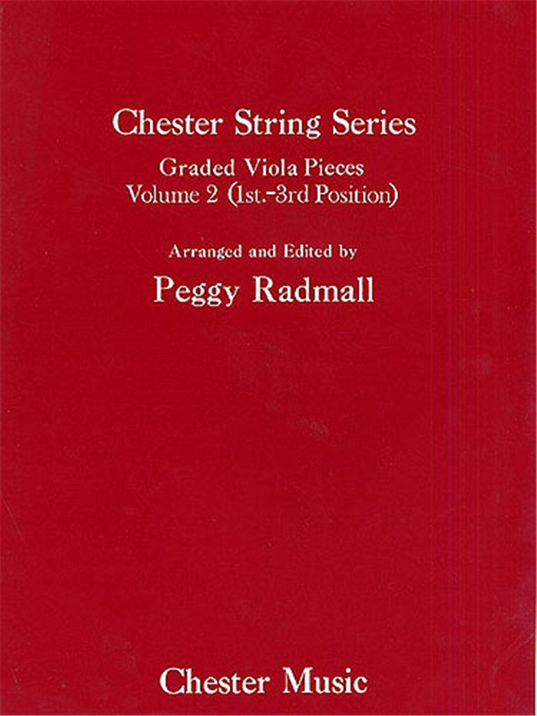 Chester String Series Volume 2 - Viola/Piano Accompaniment arranged by Radmall Chester CH00399