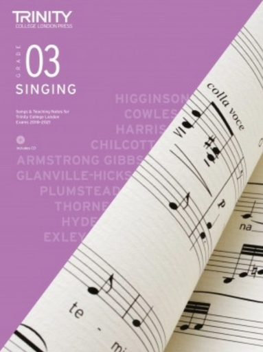 Trinity Singing 2018-21 Grade 3 Book/CD
