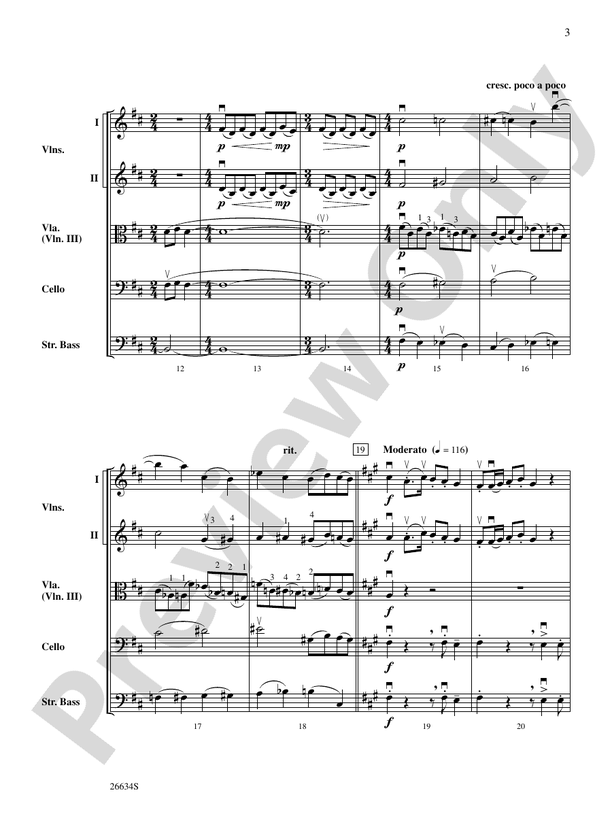 Ghosts of the Taman Negara – String Orchestra Conductor Score & Parts (Digital Download)