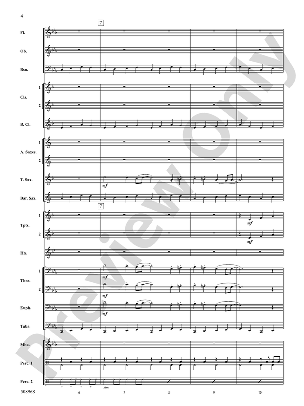 Jazz Venture – Concert Band Conductor Score & Parts (Digital Download)