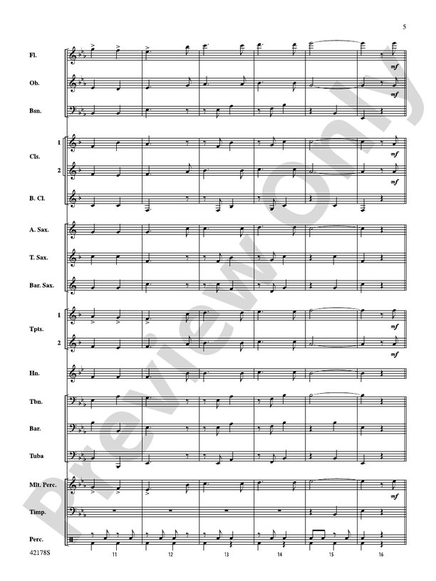 Happy Holidays---Vol. 1 - Concert Band Conductor Score & Parts (Digital Download)
