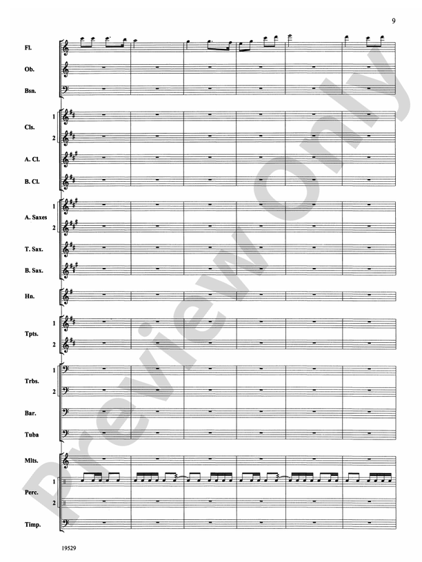 The Road Unknown - Concert Band Conductor Score & Parts (Digital Download)