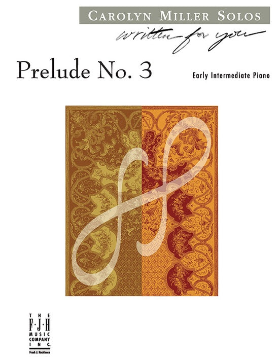 Miller - Prelude No. 3 - Piano (Digital Download)