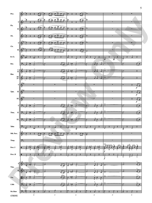 Gershwin by George! – Full Orchestra Conductor Score & Parts (Digital Download)