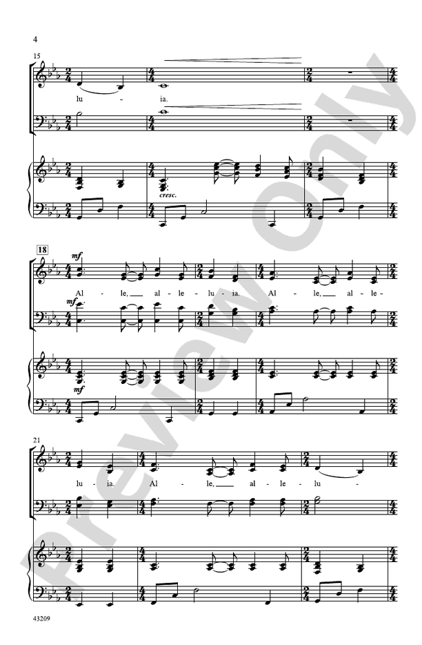 Festival Alleluia – SATB Choral Octavo (Digital Download)
