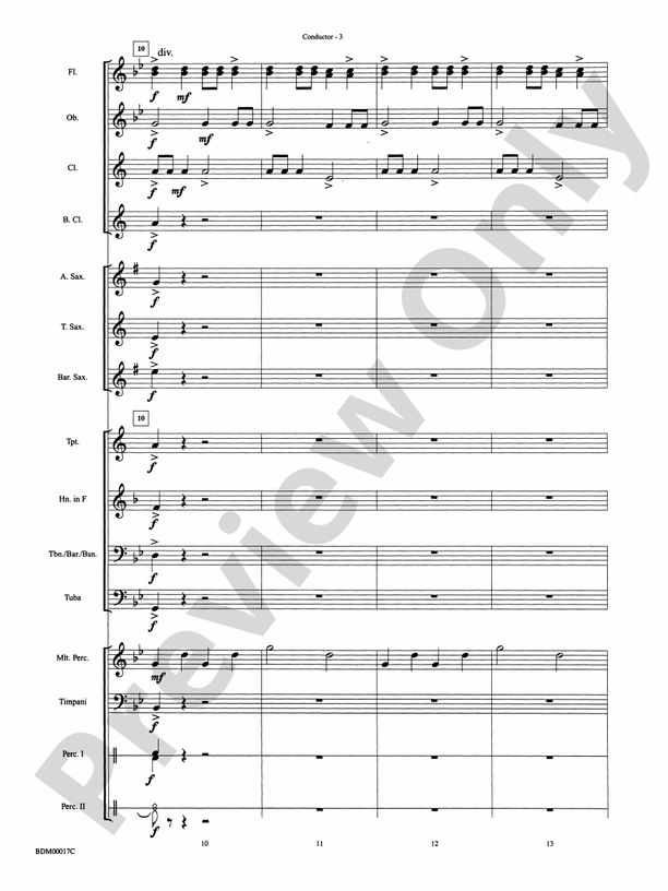 Tidings of Joy! - Concert Band Conductor Score & Parts (Digital Download)