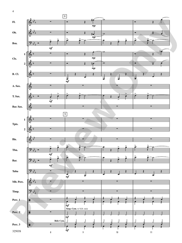Mack the Knife - Concert Band Conductor Score & Parts (Digital Download)