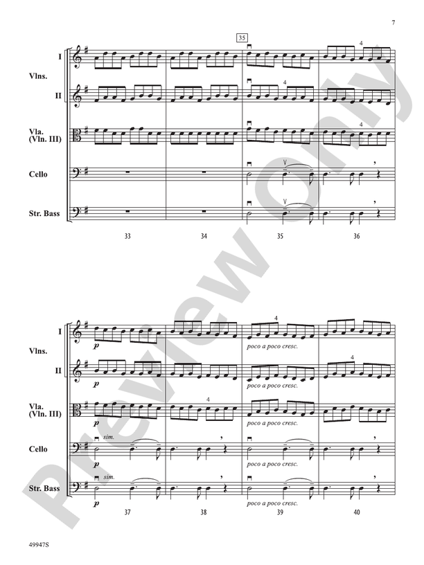 Terra Beata - String Orchestra Conductor Score & Parts (Digital Download)