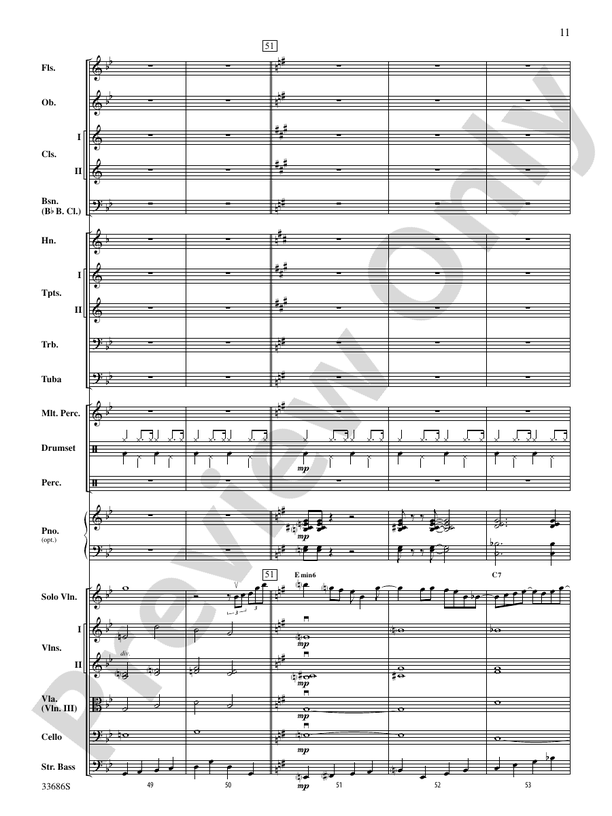 The Pink Panther (Grade 3) - Full Orchestra Conductor Score & Parts (Digital Download)