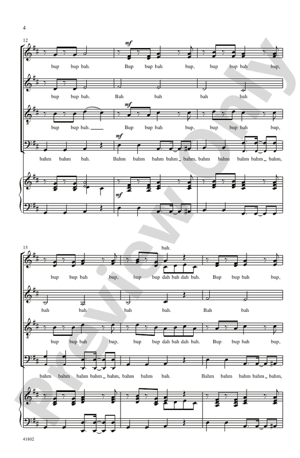 Canon! – SSATB, a cappella Choral Octavo (Digital Download)