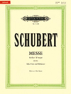 Mass No. 6 E Flat D. 950 - Franz Schubert - Classical Vocal Edition Peters Vocal Score