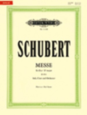 Schubert - Mass No. 6 E Flat D. 950 - Classical Vocal Score - Peters EP11269