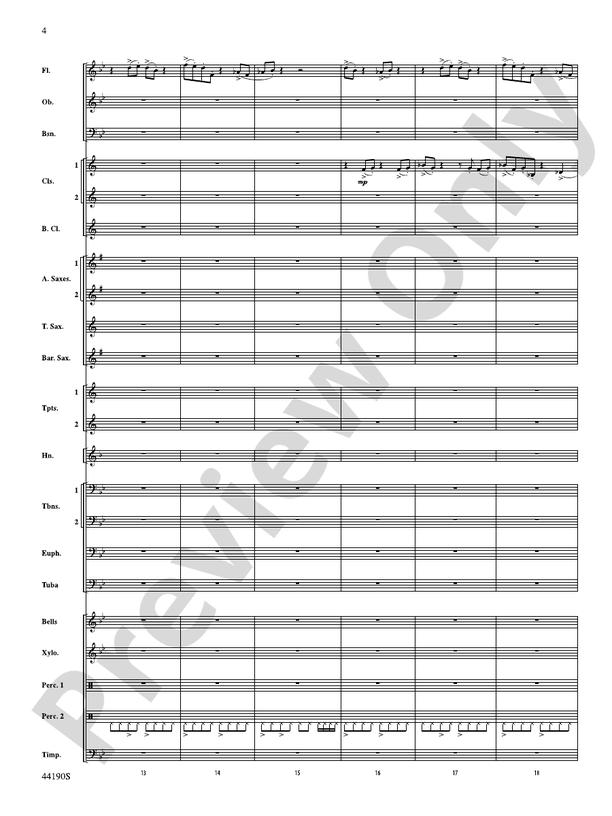 Dynamo - Concert Band Conductor Score & Parts (Digital Download)