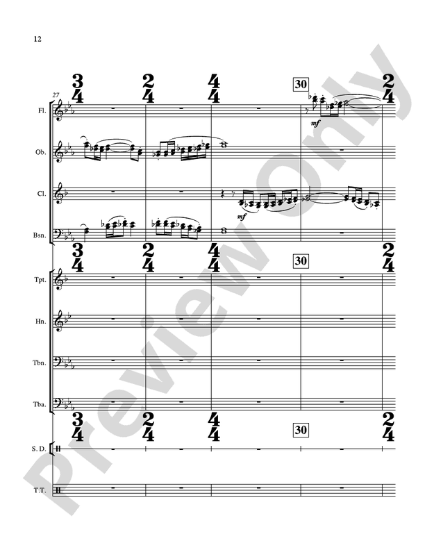 Chautauqua West - Concert Band Conductor Score & Parts (Digital Download)