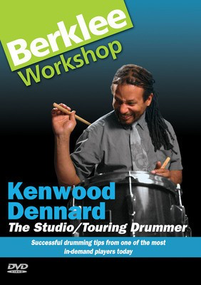 Kenwood Dennard - The Studio/Touring Drummer - Successful Drumming Tips from One of the Most In-Demand Players Today - Drums Kenwood Dennard Berklee Press DVD