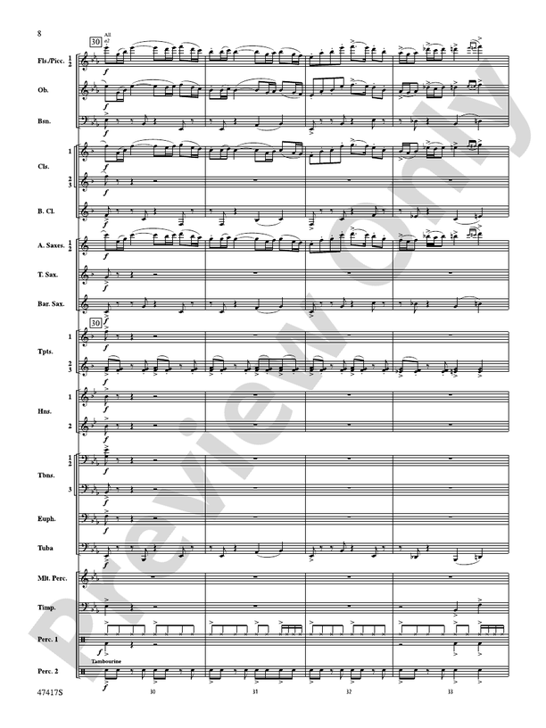 In Memoriam - Concert Band Conductor Score & Parts (Digital Download)