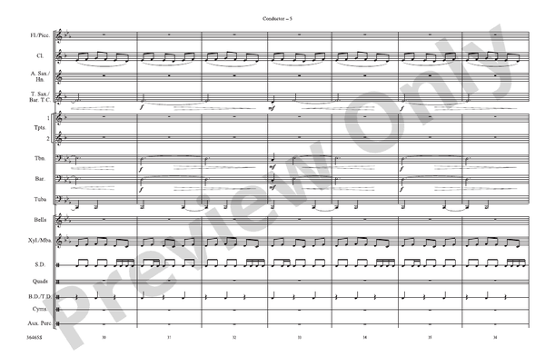 World of Warcraft, Part I – Marching Band Conductor Score & Parts (Digital Download)