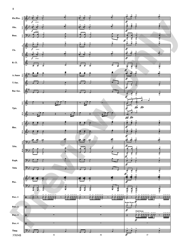 Poor Wayfaring Stranger - Concert Band Conductor Score & Parts (Digital Download)