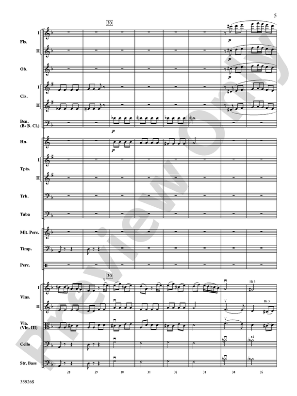 A Whole Lot of Symphony Themes – Ful Orchestra Conductor Score & Parts (Digital Download)