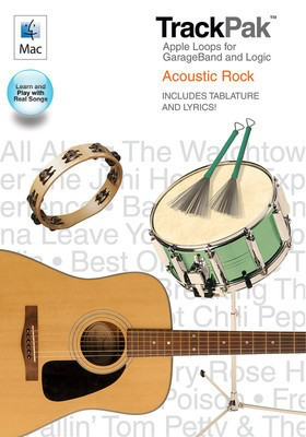 Acoustic Rock TrackPak - Apple Loops for GarageBand and Logic - Hal Leonard DVD-ROM