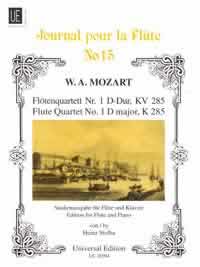 Flute Quartet No 1 K 285 for Flute and Piano