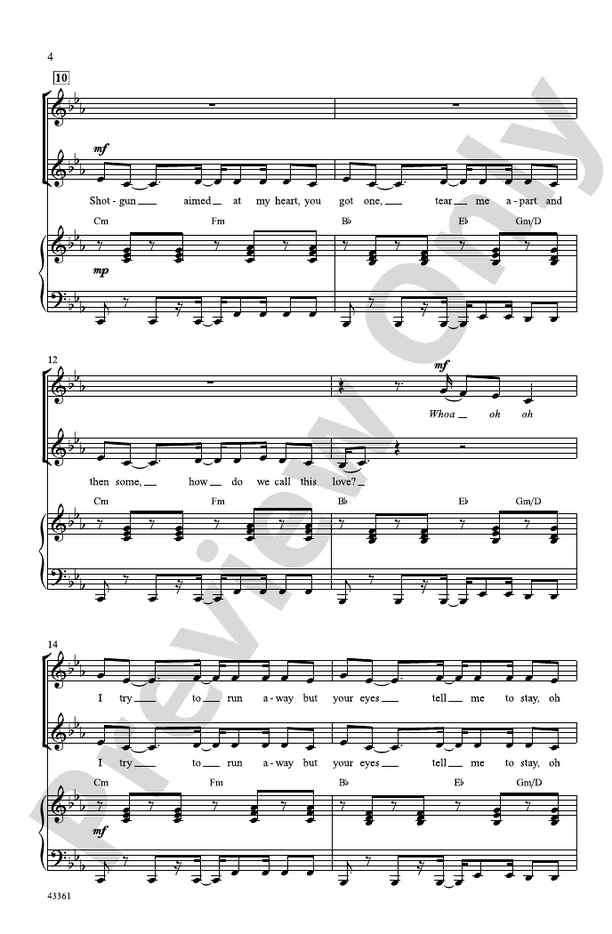 Me and My Broken Heart – SSA Choral Octavo (Digital Download)