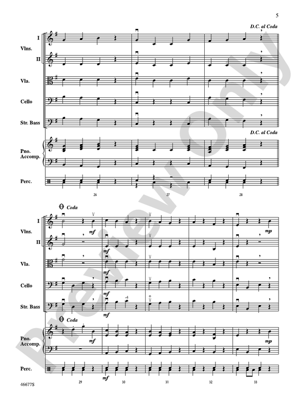 Zombie Dance - String Orchestra Conductor Score & Parts (Digital Download)