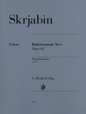 Sonata No 6 Op 62 G - Alexander Scriabin - Piano G. Henle Verlag Piano Solo