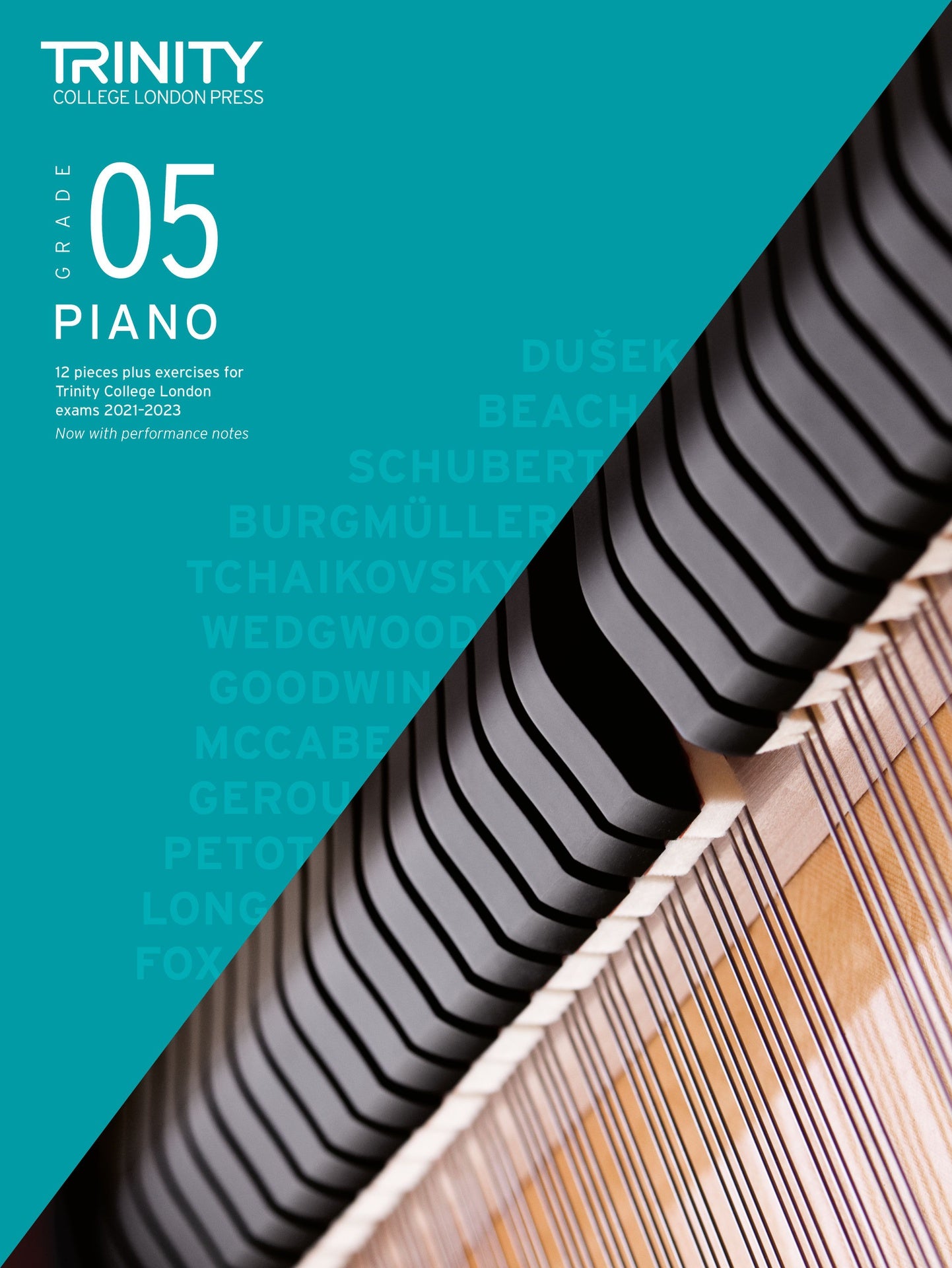 Trinity Piano Exam Pieces 2021-23 Grade 5 - Book Only - Trinity College London TCL020284