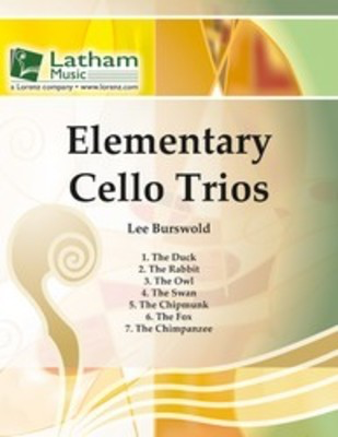 Elementary Cello Trios Sc/Pts -