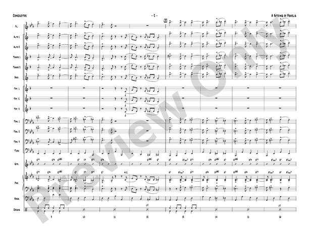String of Pearls - Jazz Ensemble Conductor Score & Parts (Digital Download)