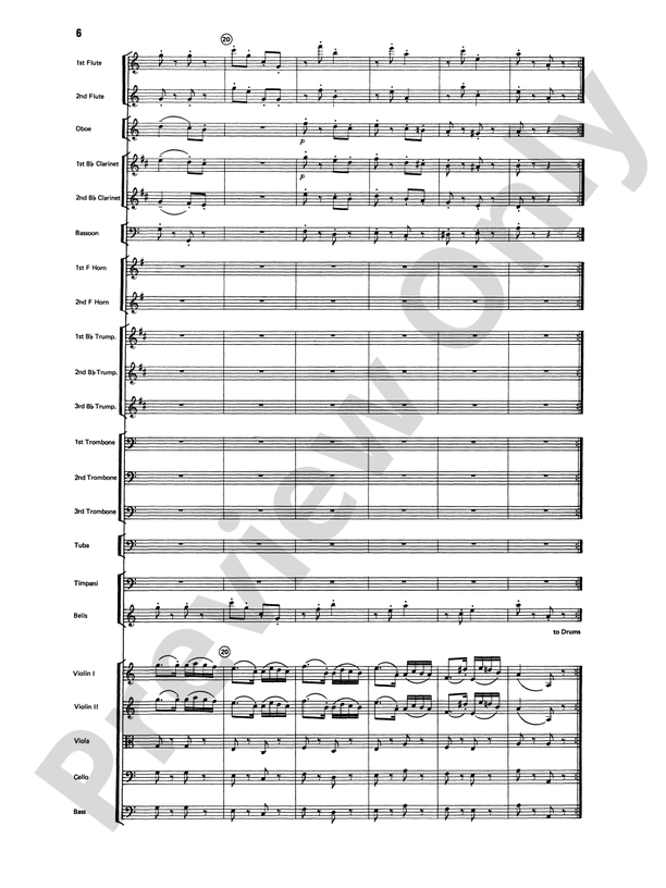 Variations on a Paganini Theme – Full Orchestra Conductor Score & Parts (Digital Download)