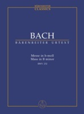 Mass B Min Bwv 232 Study Score -