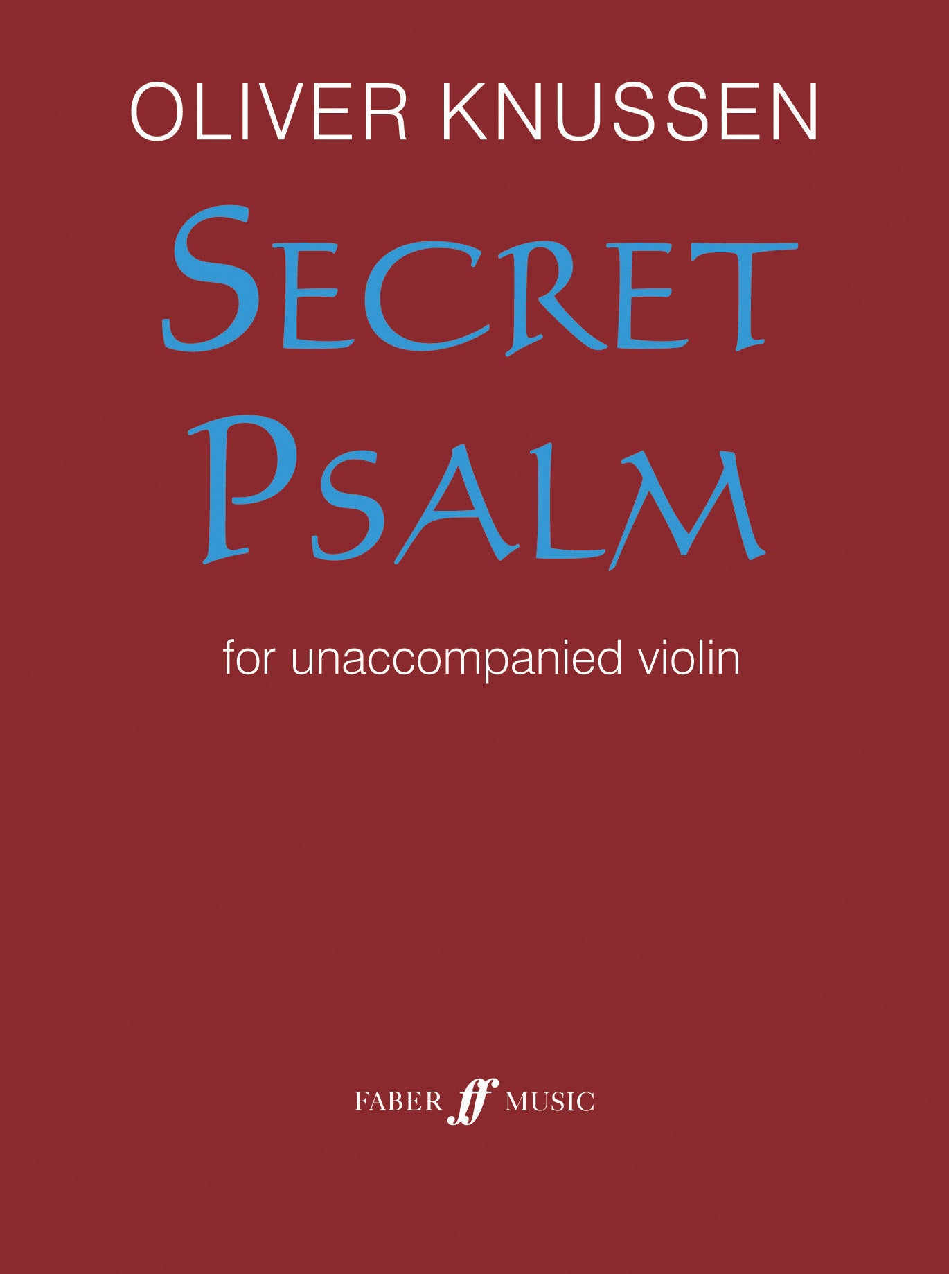 Secret Psalm - Violin (Digital Download)