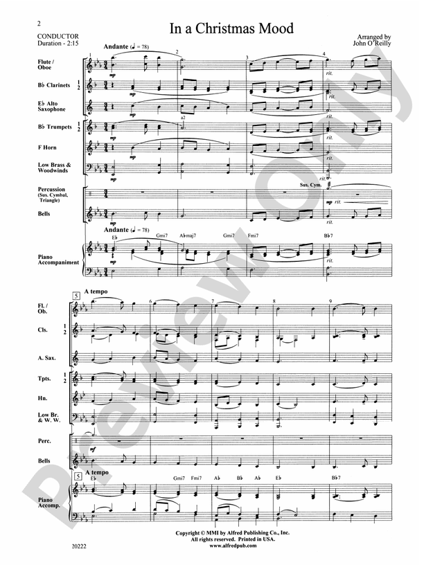 In a French Garden - Concert Band Conductor Score & Parts (Digital Download)