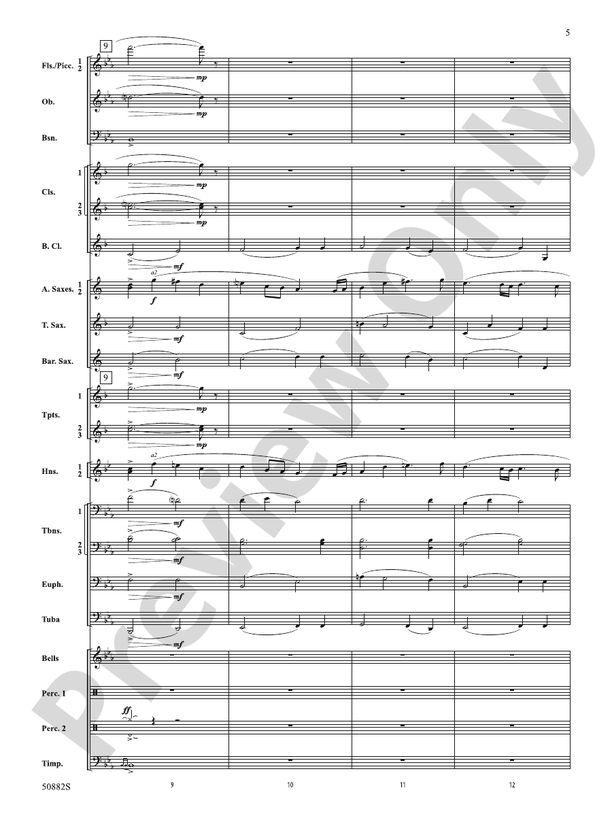 Pacific Crest – Concert Band Conductor Score & Parts (Digital Download)